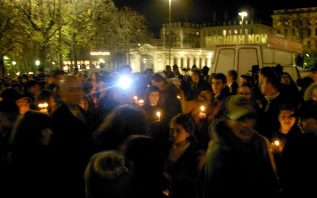 Allumage public à La Place Bellecour à Lyon