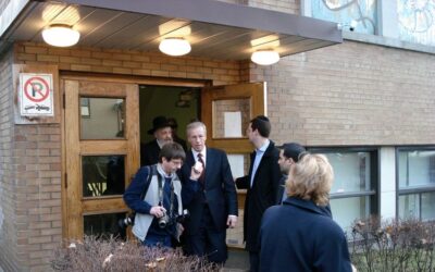 Allumage public au Canada en présence de Stéphane Dion, le nouveau chef du Parti libéral