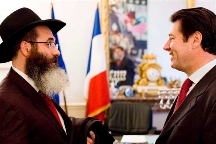Le Rav David Zaoui rencontre Mr Christian Estrosi, Ministre Délégué à l’Aménagement du Territoire 7ème jour de...