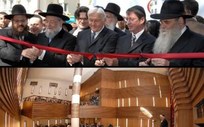 Inauguration à Berlin d'un centre culturel juif en présence du Rav Meir Lau et du chef de la diplomatie allemande