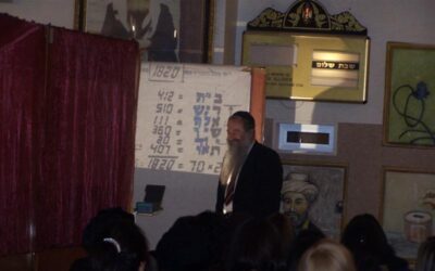 Conférence du Rav David Ménaché au Beth Habad de Vincennes