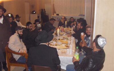 Farbrenguen - anniversaire de Sassi Sitbon au Beth Habad rue Simon Bolivar