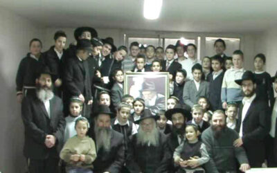Farbrenguen du Rav Groner avec les Talmidim du Heder Ohaley Torah