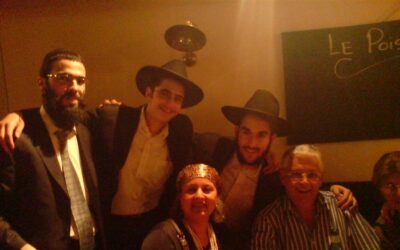 Michté de Pourim au restaurant "Cinne Citta" avec le Rav Lévi Asseraf, Chaliah dans le 1er arrondissement