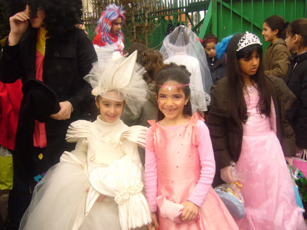 Pourim à l'école Beth Israel de Montmagny