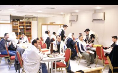 Pourim 5767 dans le Beth &lsquo;Habad de Paris 16