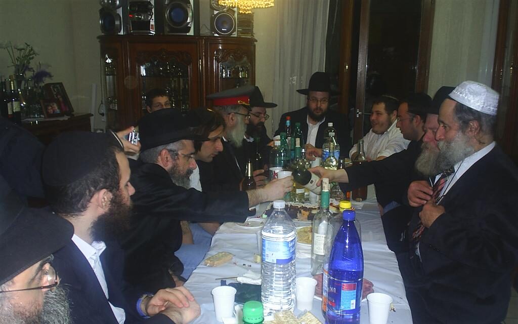 Pourim 5767 à Pierrefitte chez Yossef Its'hak Lewin