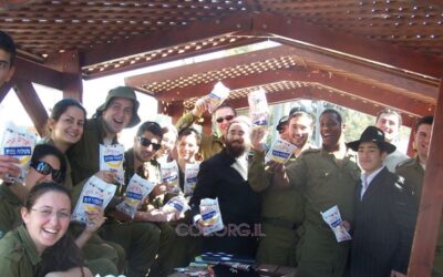 Pourim 5767 avec le Rav Menahem Lattard au 770 de Kfar &lsquo;Habad et dans les bases militaires