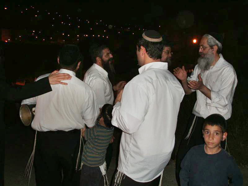 Lag Baomer à Pizgat Zeev (4 mai 2007)