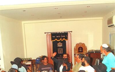 Farbrenguen de Guimel Tamouz avec le Rav Aziza à Tel Aviv