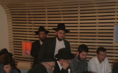 Farbrenguen de Tou Beav 5767 au séminaire des 2 Alpes avec le Rav Chmouel Azimov