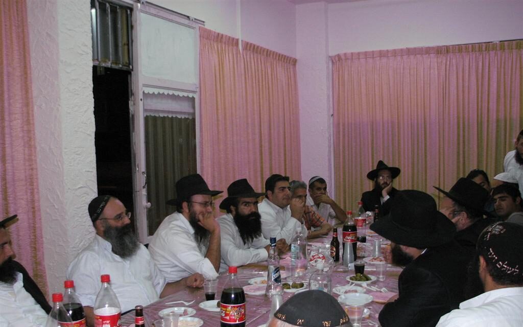Farbrenguen de 'Haf Av au Mekaz Ha'hessed de Netanya avec le Rav Levi Itshak Ginsbourg