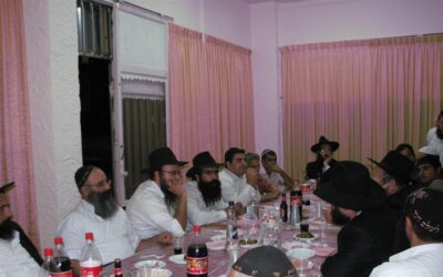 Farbrenguen de &lsquo;Haf Av au Mekaz Ha'hessed de Netanya avec le Rav Levi Itshak Ginsbourg