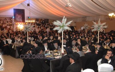 Grand rassemblement à Kfar Habad à l'occasion du 110ème anniversaire de la fondation des Yéchivot Tom'hei Tmimim par le Rabbi Rachab