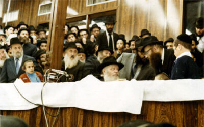 Il y a 30 ans… Le dimanche 13 Tichri 5738, 25 septembre 1977, jour Hilloula de Rabbi Chmouel Schneerson