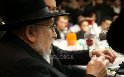 Vav Tichri 5768 Farbrenguen du Rav Yossef Weinberg (auteur de "Leçons sur le Tanya")