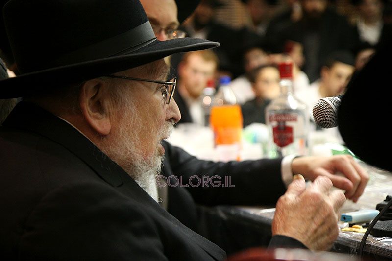 Vav Tichri 5768 Farbrenguen du Rav Yossef Weinberg (auteur de "Leçons sur le Tanya")