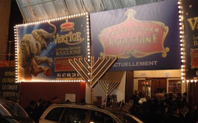 Le reportage photos de Chlomo Masliah de la fête de Youd Teth Kislev au Cirque d'hiver à Paris