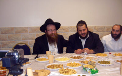Farbrenguen à la Yéchiva de Montrouge avec le Rav Chmouel Lubecki