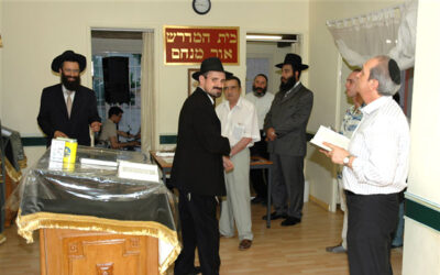 Séouda de Roch &lsquo;Hodech au Beth &lsquo;Habad Loubavitch "Or-Mena'hem" de Marseille
