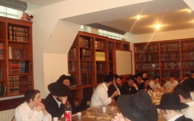 Farbrenguen avec le Rav Chai Amar à la Yechiva de Vincennes