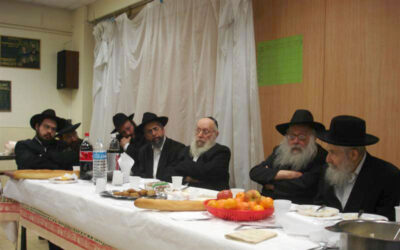 Le Rav Groner à Beth Rivka