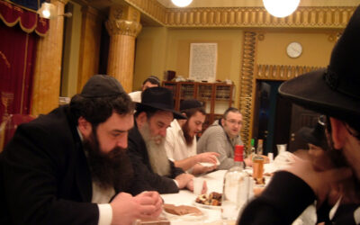 Farbrenguen avec le Rav Mena'hem Moché Kotlarsky à Frankfurt