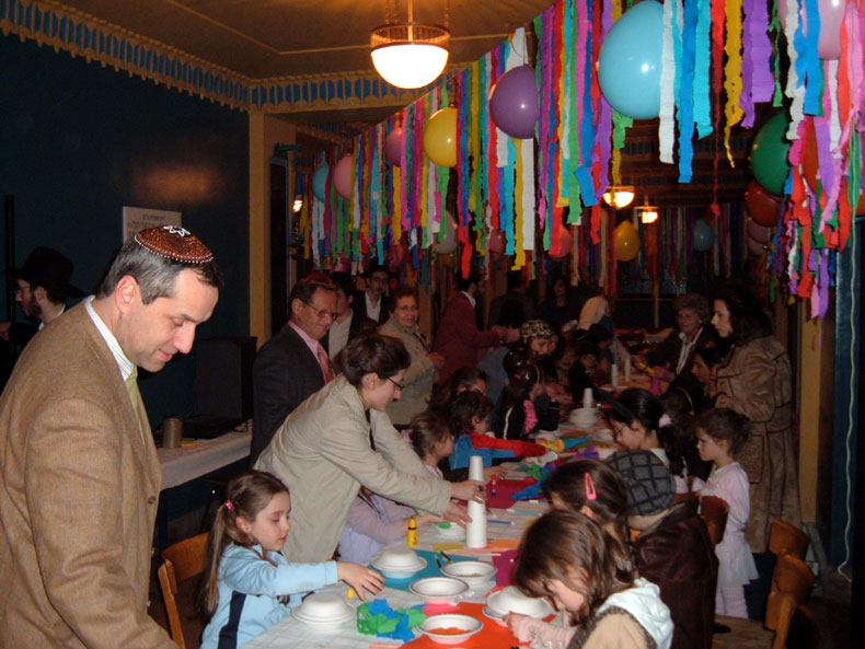 Grande fête de Pourim à Franckfort