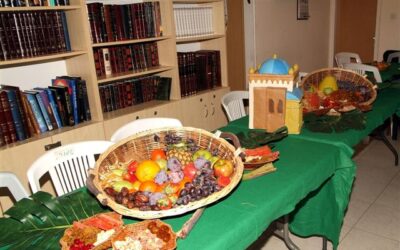 Fête de Tou Bichevat à Ashdod organisée pour les francophones par l'association Kesher