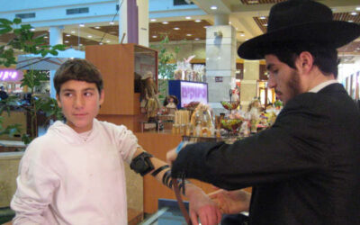 Les Bahourim français, lors des Mivtsaim de Youd Teth Kislev à Arad en Israel