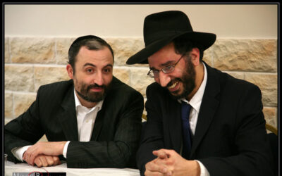 Farbrenguen à la Yéchiva de Montrouge avec le Rav Chmouel Labkovski