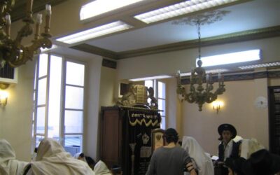 Erev Roch Hachana 5766 au 17 rue des Rosiers: Cha'harit et Atarat Nedarim