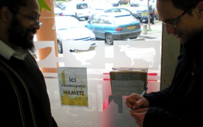 NOUVEAU : Les commerçants de Créteil sont équipés "d'une boite à vente de Hametz"