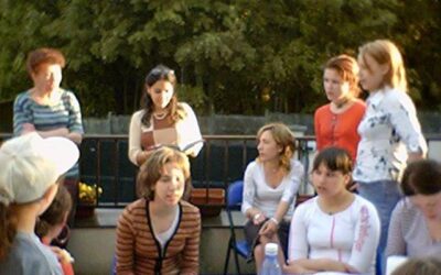 Filles de la région de Minsk invitées par la famille Barouk à Yerres