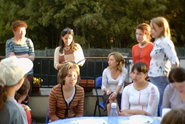 Filles de la région de Minsk invitées par la famille Barouk à Yerres