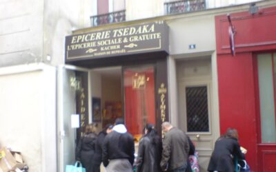Epicerie Tsédaka rue des Eccouffes