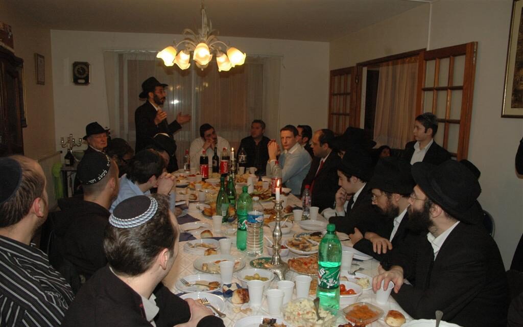 Mélavé Malka à Montrouge chez le Rav David Mimoun