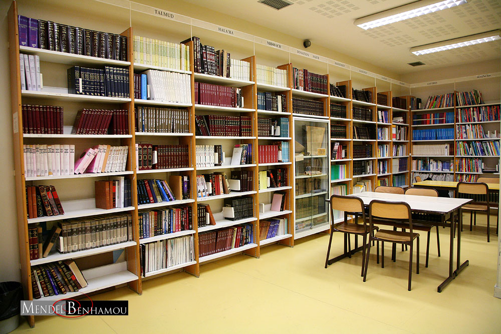 Inauguration de la bibliothèque du complexe Beth Haya Mouchka dédiée au frère du Rabbi