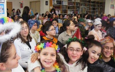 Pourim à l'école Beth Haya Mouchka