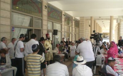 Pourim 5768 à Ashdod organisé par l'association Kesher dirigée par le Rav Mendel Amar