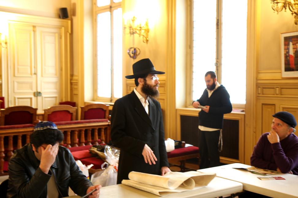 Pourim à la Mairie du 3ème arrondissement à Paris organisé par le Rav Daniel Kauffman