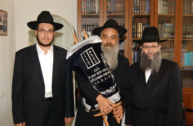 Inauguration Sefer Torah 5768 à Elad