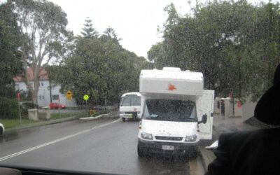 Mitsva Tanks organisé par la Yéchiva Center de Sydney en Australie, à l'occasion du Guimel Tamouz