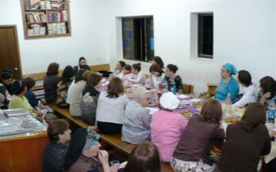 Une centaine de Nchei Oubnot Habad francophones se sont réunies au 770 de Kfar Habad