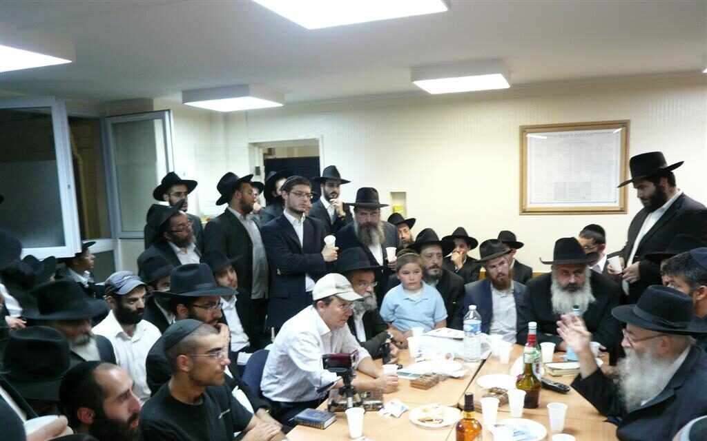 Anniversaire Rav Azimov Roch Hodech Elloul 5768 à Paris