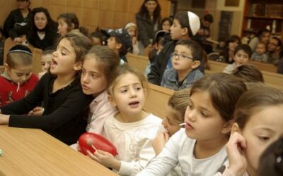 SOUKKOT : Kinous des enfants au Beth Habad de Vincennes