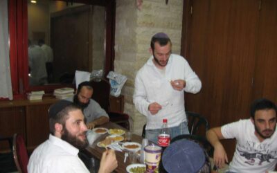 Farbrenguen des jeunes du Beth Habad francophone de Netanya