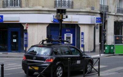 Les Google Cars dans les rues de Paris