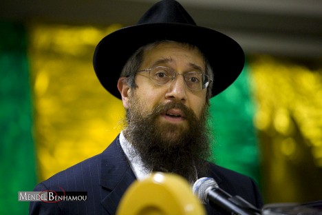 Rav Pewzner Chlochim 7 'Hechvan 5769 à l'école Sinaï