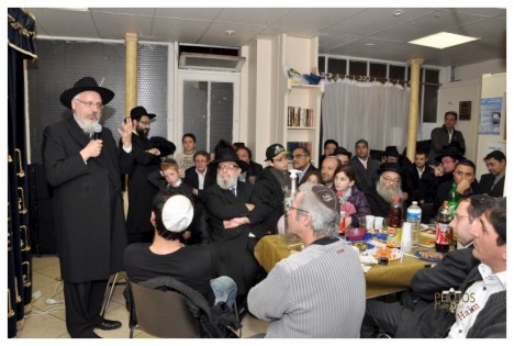 Erev Habad au Beth Habad du 18ème,, samedi 6 décembre 2008